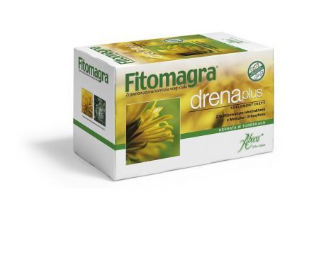 Aboca Fitomagra Drena herbata na drenaż płynów   20 saszetek