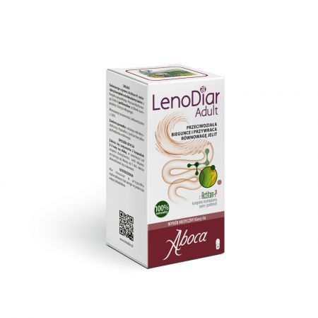 Aboca Lenodiar Adult na biegunkę dla dorosłych 20 kapsułek EXP 30.03.2023