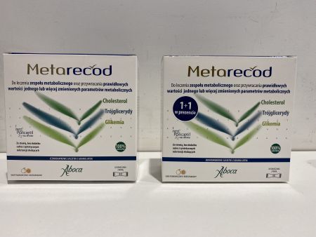 Aboca Metarecod na zespół metaboliczny, 40 saszetek + 40 saszetek GRATIS