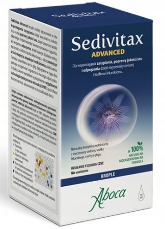 Aboca Sedivitax Advanced krople 30 ml