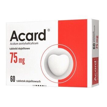 Acard 75 mg   60 tabletek