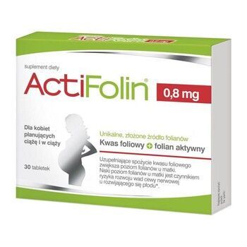 ActiFolin 0,8 mg  30 tabletek