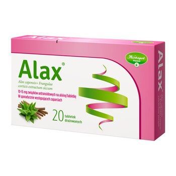 Alax  20 tabletek