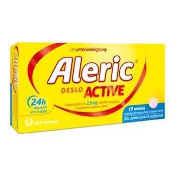 Aleric Deslo Active 2,5 mg  10 tabletek