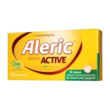 Aleric Deslo Active 5 mg  10 tabletek