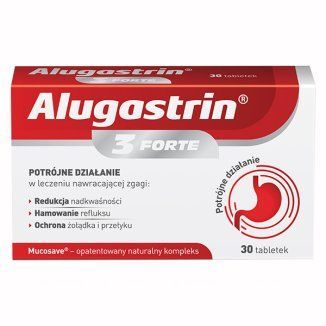 Alugastrin 3 FORTE Polfa  30 tabletek