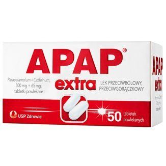 Apap Extra   50 tabletek