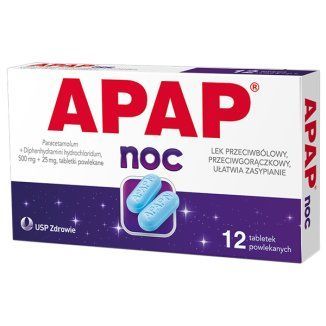 Apap Noc   12 tabletek