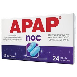 Apap Noc  24 tabletki