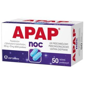 Apap Noc  50 tabletki