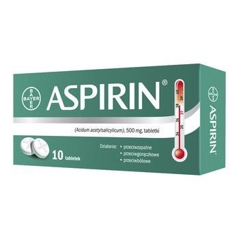 Aspirin 10 tabletek