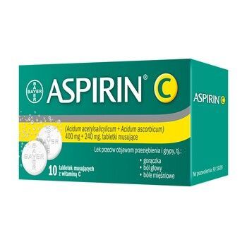 Aspirin C  10 tabletki musujące