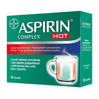 Aspirin Complex Hot  10 saszetek