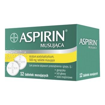 Aspirin Musująca 12 tabletek
