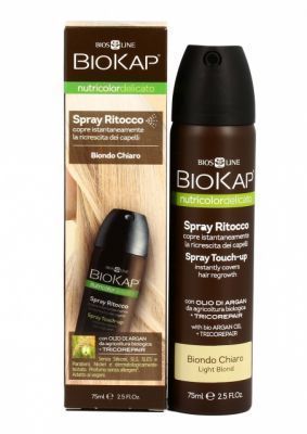 BIOKAP NUTRICOLOR Delicato Spray Touch-up Jasny blond 75 ml