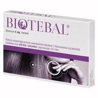 Biotebal 5 mg  60 tabletek data waznośći 2022.05.31