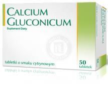 Calcium gluconicum  50 tabletek