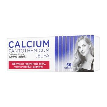 Calcium pantothenicum Jelfa 50 tabletek
