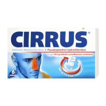 Cirrus Duo 6 tabletek