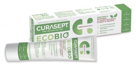 CURASEPT ECOBIO naturalna pasta do zębów 75 ml