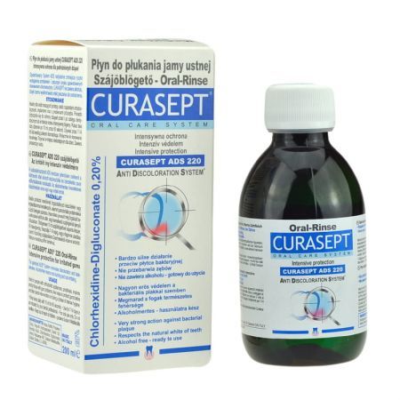 CURASEPT Płyn ADS 220 z chlorhexedyną 200 ml