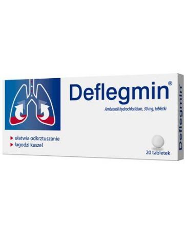 Deflegmin 30 mg  20 tabletek