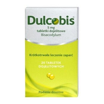 Dulcobis 5 mg  20 tabletek