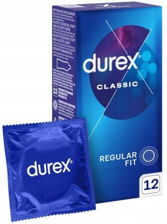 DUREX Classic prezerwatywy 12 sztuk