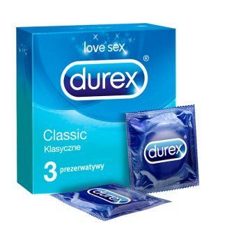 DUREX Classic prezerwatywy  3 sztuki
