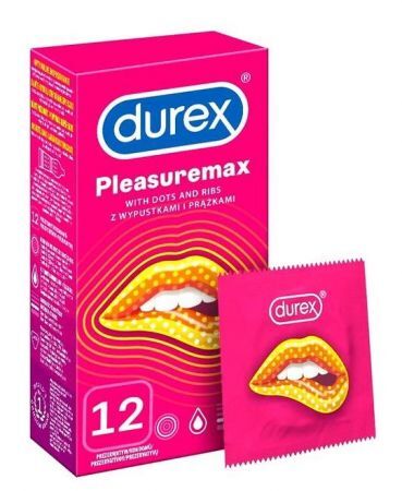 DUREX PleasureMax prezerwatywy 12 sztuk