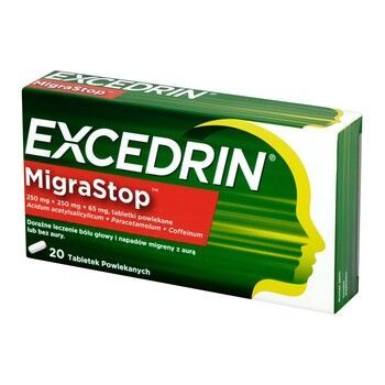 Excedrin MigraStop 20 tabletek