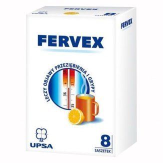 Fervex cytrynowy  8 saszetek