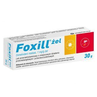 Foxill żel 1 mg/g ,  30 g