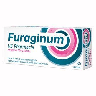 Furaginum US Pharmacia 50 mg   30 tabletek
