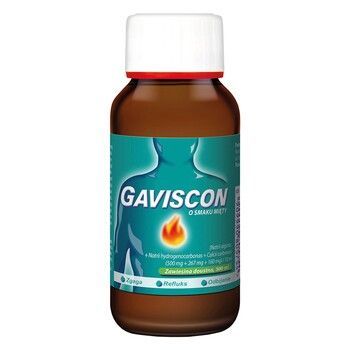 Gaviscon o smaku mięty 300 ml