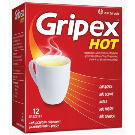 Gripex Hot  12 saszetek