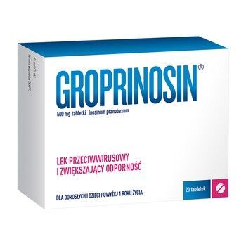Groprinosin 20 tabletek