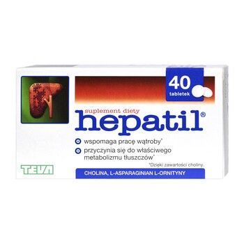 Hepatil  40 tabletek