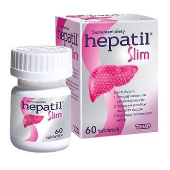 HEPATIL SLIM 60 tabletek