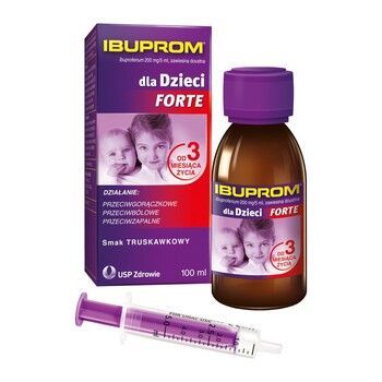 Ibuprom dla Dzieci Forte zawiesina 100 ml