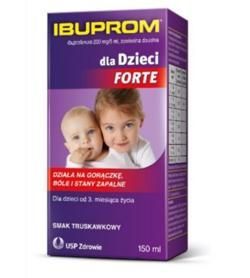 Ibuprom dla Dzieci Forte zawiesina  150 ml