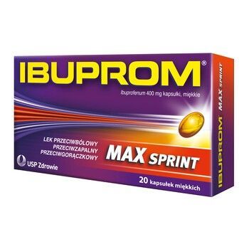 Ibuprom MAX Sprint 20 kapsułek