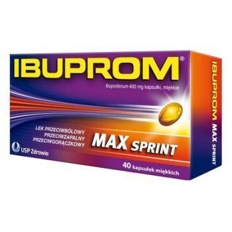 Ibuprom MAX Sprint   40 kapsułek