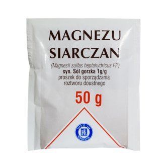 Magnezu siarczan SÓL GORZKA  50 g