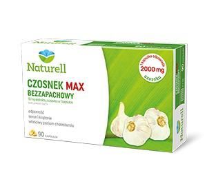 NATURELL Czosnek MAX Bezzapachowy  90 tabletek