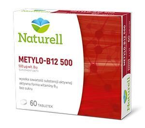 NATURELL Metylo B-12 500      60 tabletek