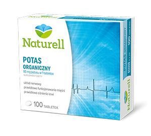 NATURELL Potas organiczny   100 tabletek