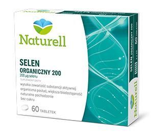 NATURELL Selen Organiczny 200 mcg   60 tabletek