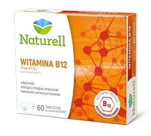NATURELL Witamina B12 0,01 mg    60 tabletek