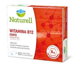 NATURELL Witamina B12 Forte    60 tabletek do ssania